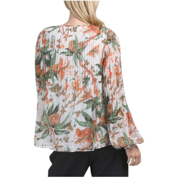 KOBI HALPERIN Helen Printed Blouse - Picture 2 of 2